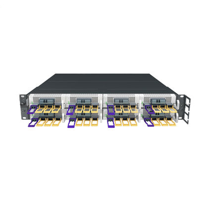 2U-Datenzentrums-Verbindungsnetzwerk-Transportplattform CFP2 QSFP28 Schnittstelle