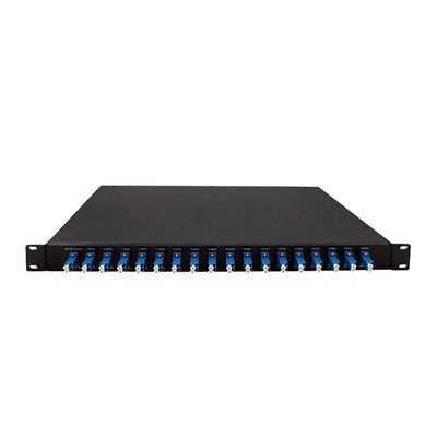 4 Kanäle ITU LGX Box Dual Fiber DWDM Mux Demux Multiplexer