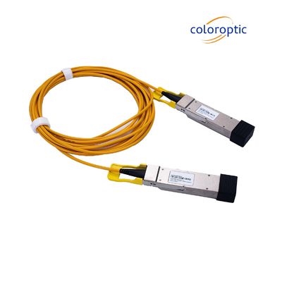 InfiniBand- und Ethernet-aktives optisches Kabel AOC 800G OSFP zu 800G OSFP-Verbindungen