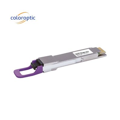 QSFP112-DD DOM MPO SMF Optical Transceiver Modul 1310nm für 400G Ethernet
