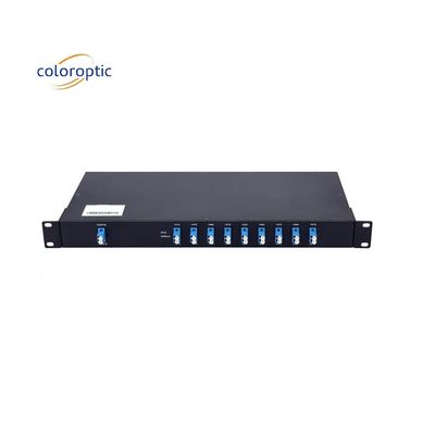 8 Kanäle WDM-Modell CWDM MUX mit LC-Anschluss für das Zugangsnetzwerk