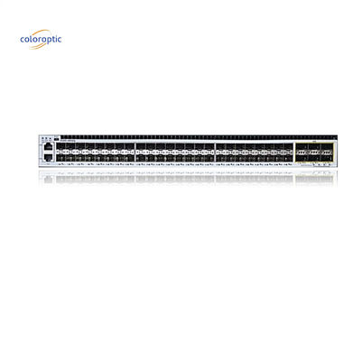 Schicht 3 Netzwerkschalter 48 Port mit 48*10GE 4*100G Ports 1*Konsole