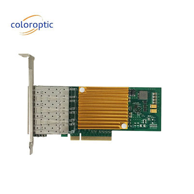 10G Quad-Port Ethernet-Netzwerkadapter optische NIC für Microsoft Windows Server