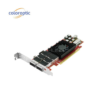 PCIe X16 100G QSFP28 Ethernet-Smartcard Dual-Ports Xilinx Ultrascale+ 16nm basiert