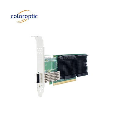 PCIe X16 Netzwerk Single Port Ethernet-Kartenadapter QSFP28 100G Intel E810