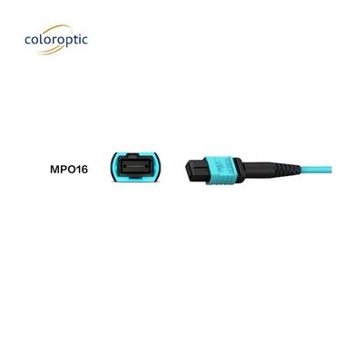 Fiber Grade G652D MPO Patch Cord mit PC-Konnektor Polstern