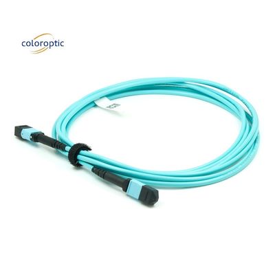 Faser G652D OM3 MPO Patch-Kabel 1m Länge für Geschäftsanforderungen