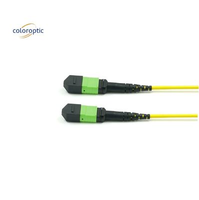 Passive optische Ein-Modus-Patch-Leitung MPO-12 / APC-zu-MPO12 / APC