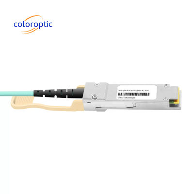Aluminiumlegierung AOC DAC-Kabel 40G QSFP+ bis 4 x10G SFP+ für Ethernet-Verbindungen