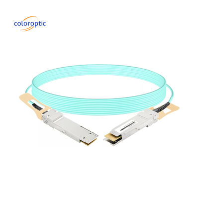 QSFP28 100G AOC für Arista 100G Switch und Router-Ports Niedrigere Leistung, geringe Fehlerrate.