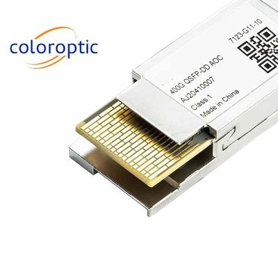 400G QSFP112 FR4 WITH DUAL CDR für Ethernet-Anwendungen über eine MPO-12