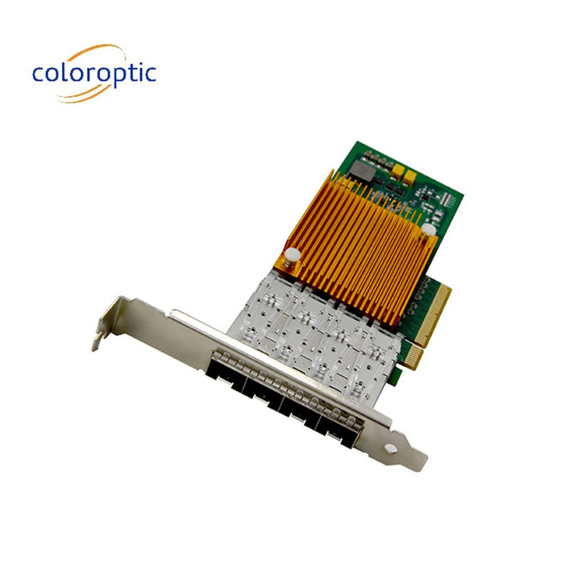 10G Quad-Port Ethernet-Netzwerkadapter optische NIC für Microsoft Windows Server