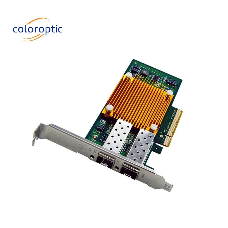 10G Dual Port Infiniband Pcie Card Optical NIC Pci Express 3.0 Pcie Gigabit-Karte