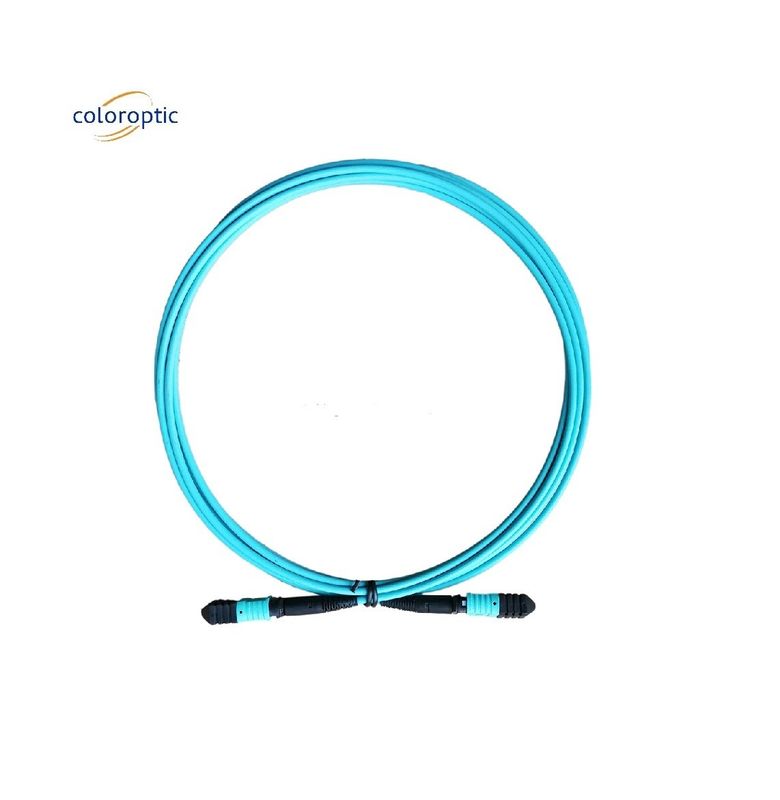 Fiber Grade G652D MPO Patch Cord mit PC-Konnektor Polstern