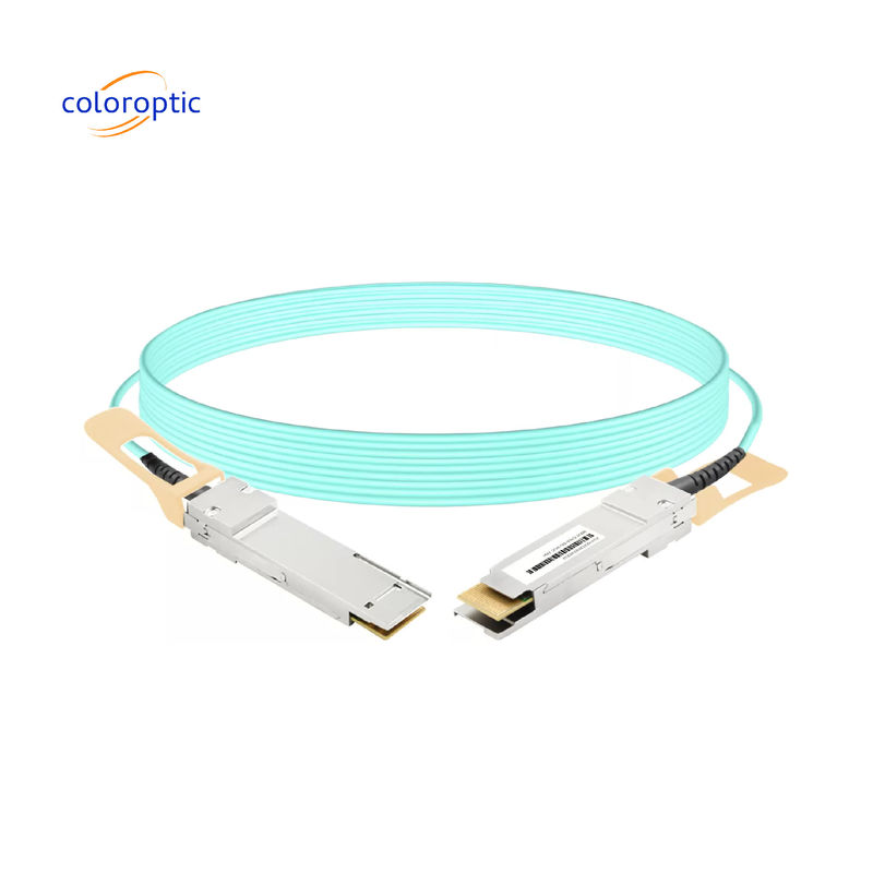 QSFP28 100G AOC für Arista 100G Switch und Router-Ports Niedrigere Leistung, geringe Fehlerrate.